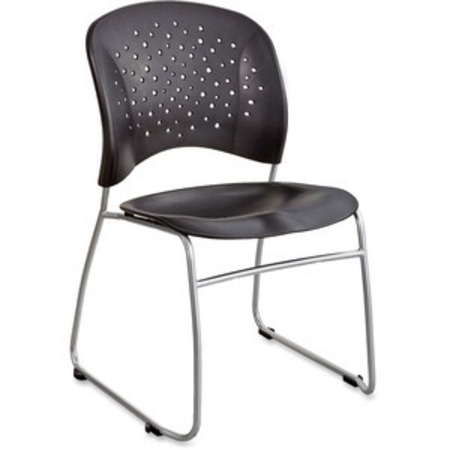 SAFCO Chair, Stack, Plastic SAF6804BL
